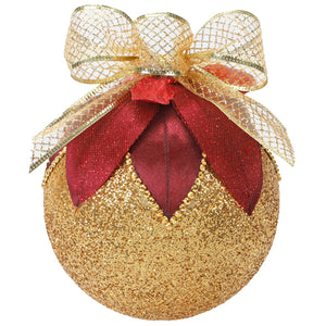 Esfera Diamantada Oro-Vino