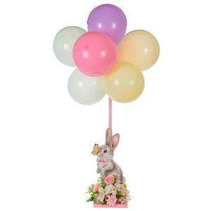 Centro De Mesa Conejita Y Globos
