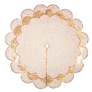 Pie De Árbol Dorado