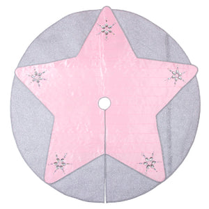 Pie De Árbol Rosa/Plata