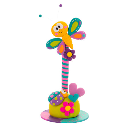 Pluma Mariposa Multicolor