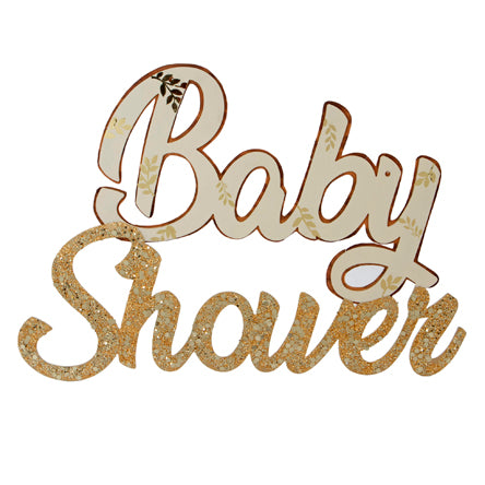 Letrero Baby Shower Jirafa