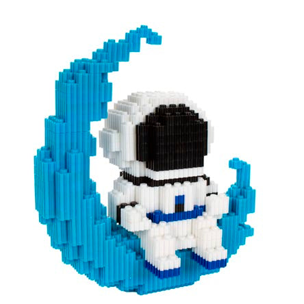 Astronauta Block 3d