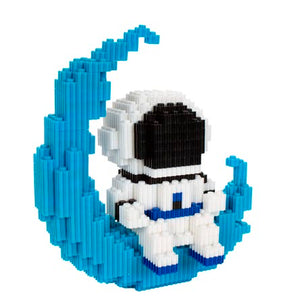 Astronauta Block 3d