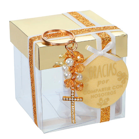 Recuerdo Llavero Boda Cruz