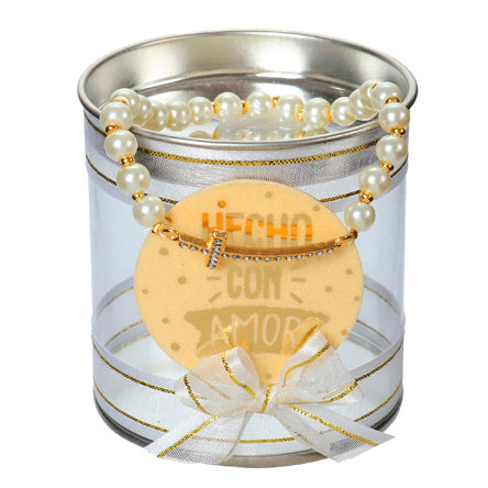 Recuerdo Pulsera Boda Oro