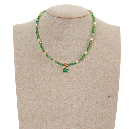 Collar Con Dije Verde