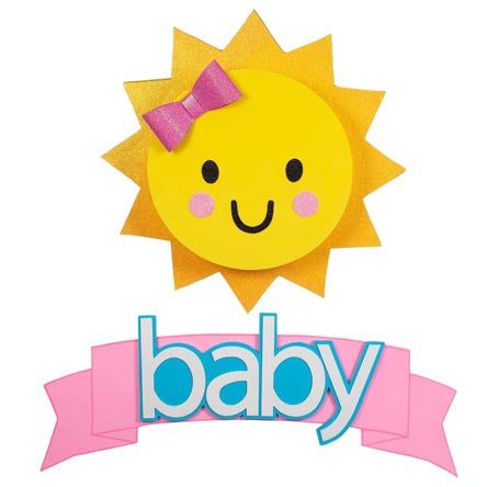 Letrero Baby Shower Con Sol