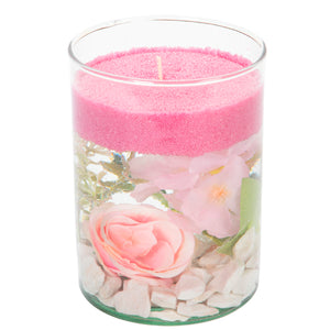 Flor Encapsulada Con Arena De Cera