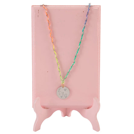 Collar Con Dije Grabado