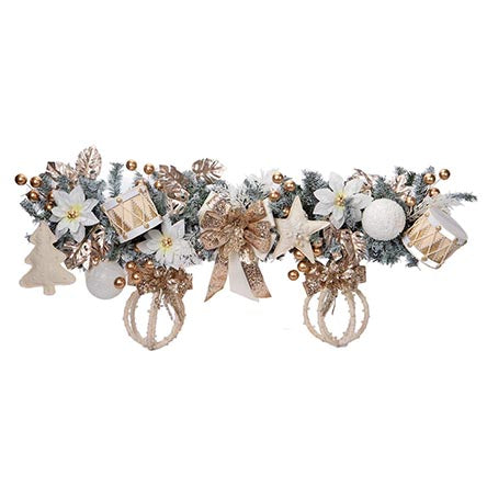 Guia Navideña Blanco-Marfil