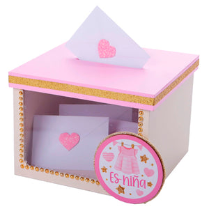 Buzón Rosa Baby