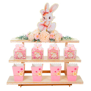 Escalera Con Recuerdos Baby Shower Conejita