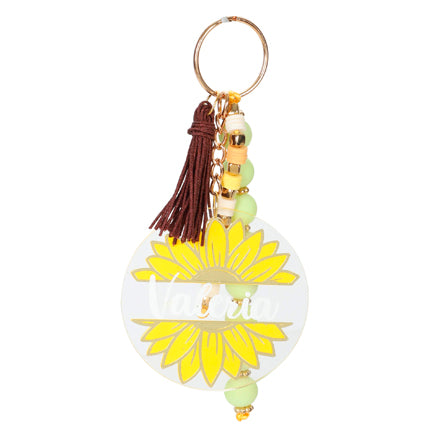 Llavero Con Girasol