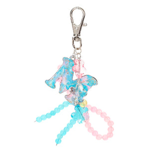 Llavero Moño Con Flor