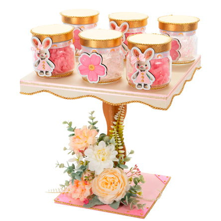 Base Alta Con Recuerdos Baby Conejita