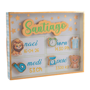 Letrero De Nacimiento Niño