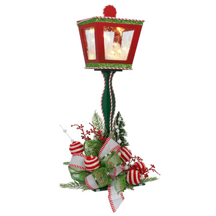 Farol Navideño Rojo-Verde
