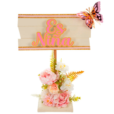 Letrero Baby Shower Conejita