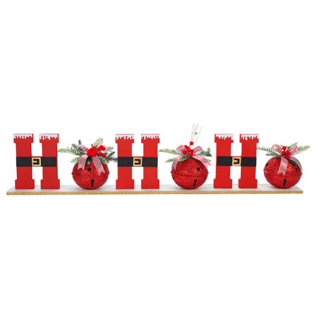 Letrero Ho Ho Ho Santa