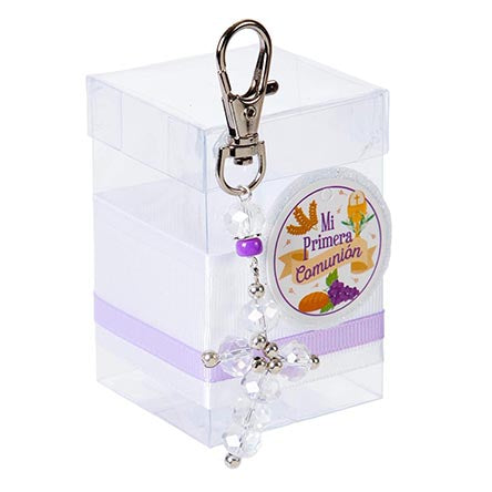 Llavero Comunión Cruz De Rondel