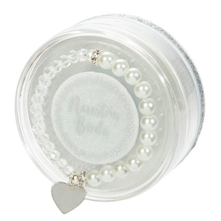 Pulsera Dije Corazon Boda