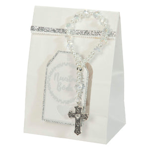 Recuerdo Decenario Blanco Boda