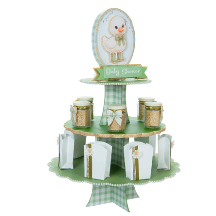 Base Con Recuerdos Baby Patito