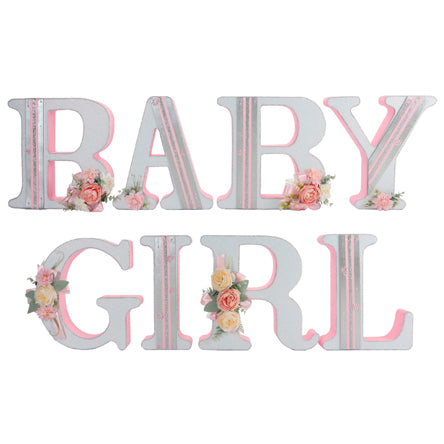 Letras Baby Girl Elefante
