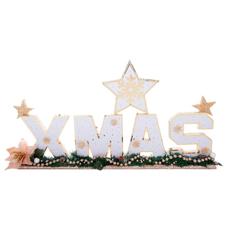 Letrero Xmas Con Estrella
