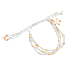Pulsera Con Dije Blanco