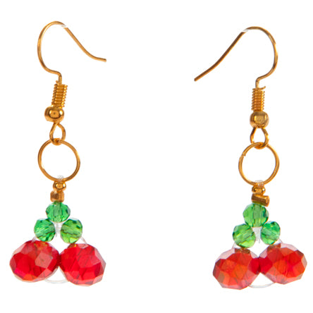 Aretes Cerezas