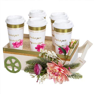 Carreta Con Vasos Recuerdos