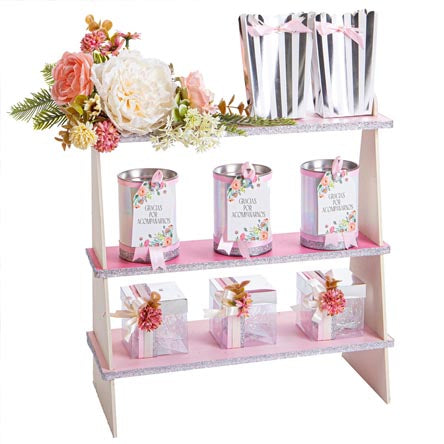 Dulceros Para Ceremonias Rosa