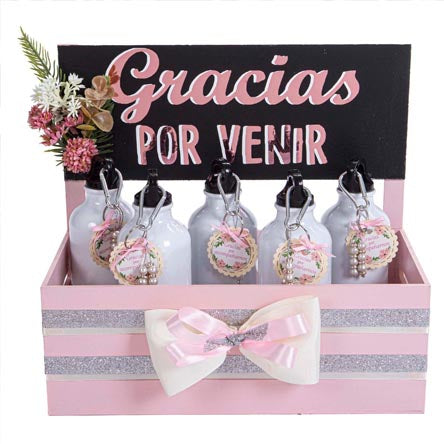 Huacal Con Termos Decorados