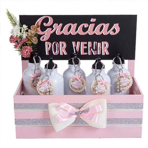 Huacal Con Termos Decorados