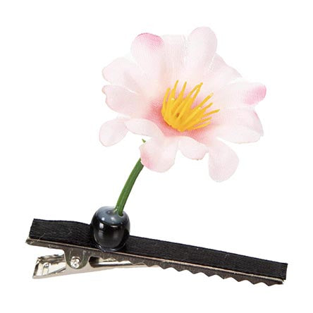 Broche Con Flor Rosa