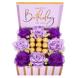 Rosas Eternas Happy Birthday