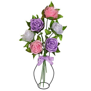 Rosas Eternas En Florero