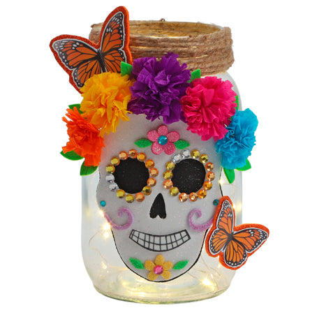 Frasco Con Calavera