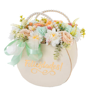 Bolsa Con Arreglo Floral