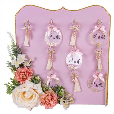 Llaveros Recuerdos Rosas