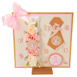 Corsage Y Banda Baby Shower Conejita