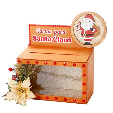 Buzón Navideño Cartas Para Santa