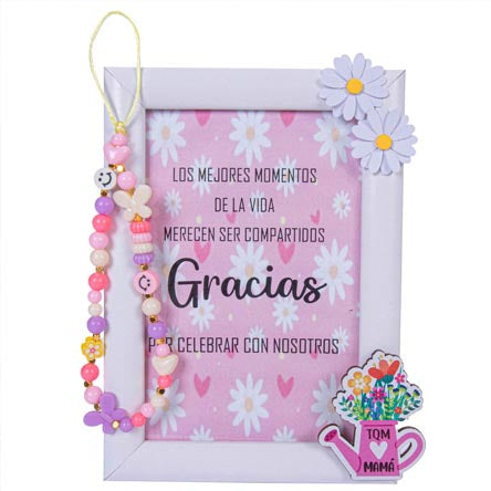 Colgante Para Celular Rosa