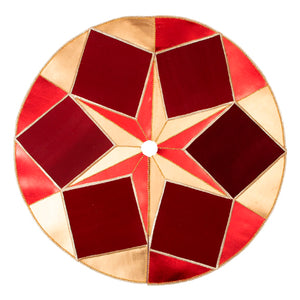 Pie De Árbol Rojo, Oro, Vino