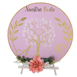 Recuerdo Árbol Huellas Boda