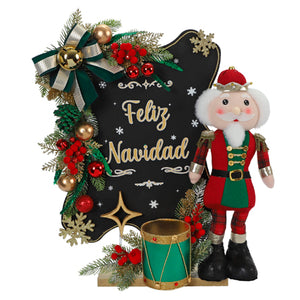 Letrero Navideño Cascanueces