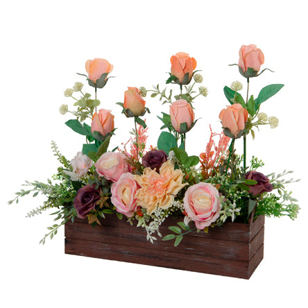 Jardinera Con Botones