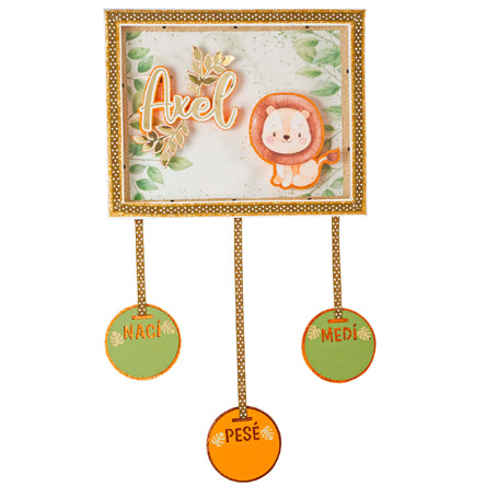 Adorno Letrero Baby León